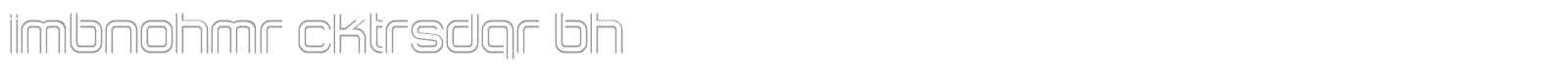 Incopins Clusters font preview